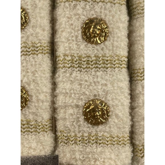 Coaster Classics by Hi-Jacs Mid Century Modern MCM Glass Sleeves with Gold Detai - Picture 6 of 7